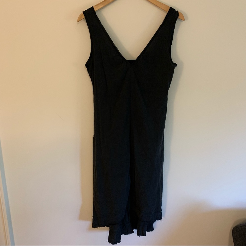Go> By Go Silk For Anthropologie Black Dress, Xs - image 1